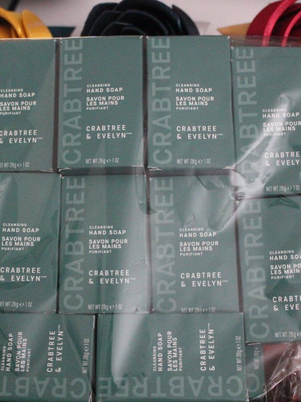 2 Lots of 5 bars Crabtree and Evelyn Cleansing Hand soap‎